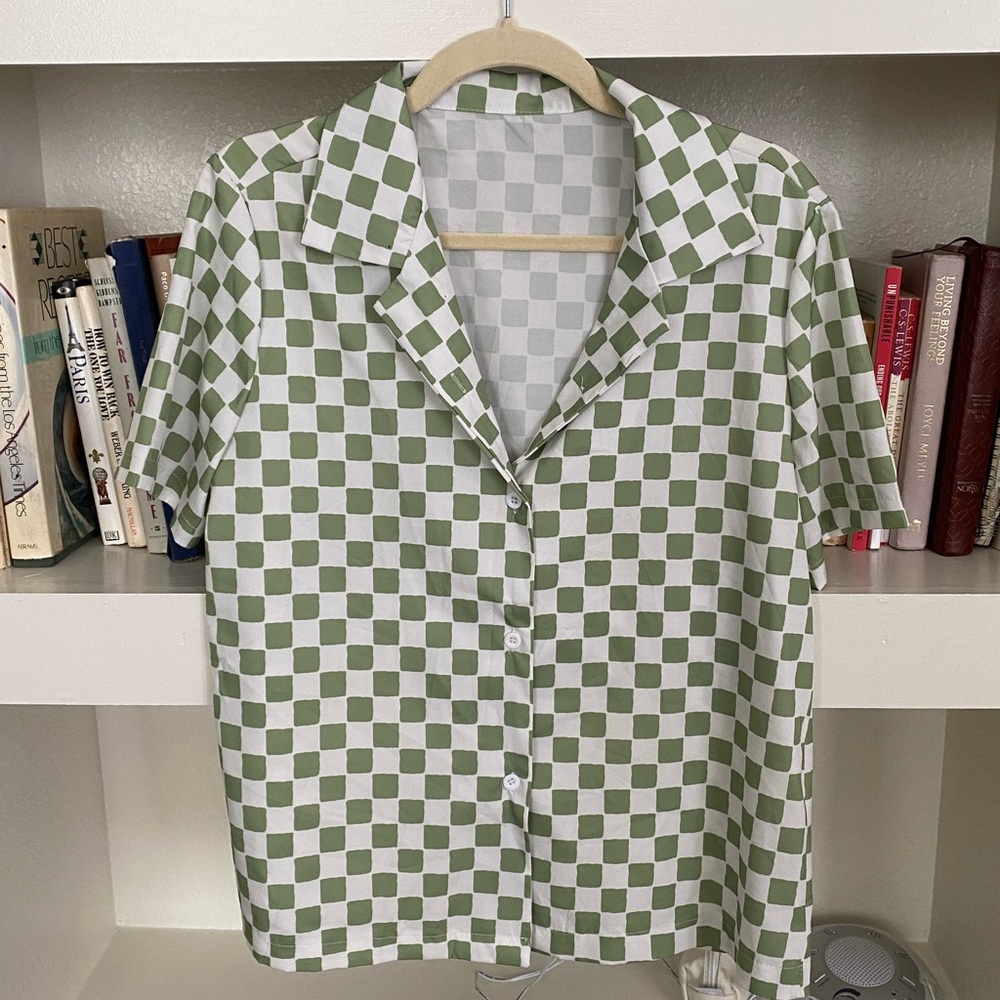 COPY - Green and White Checkered Set